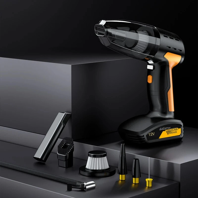CV-007 Cordless Car Vacuum — High-Performance (OEM Support) 4