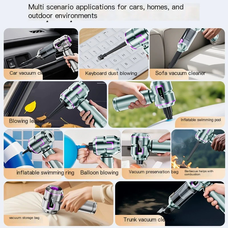 Brushless High-Suction Wireless Car Vacuum Cleaner 3