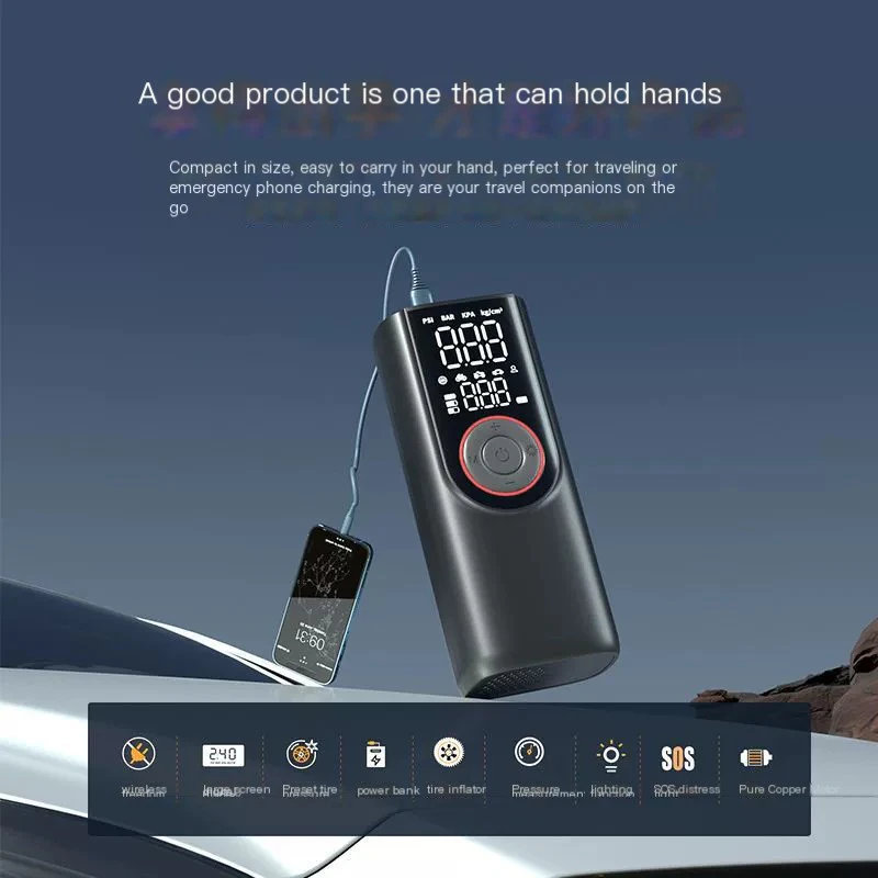 High-Power Wireless Vacuum & Blow Car Vacuum Cleaner 2