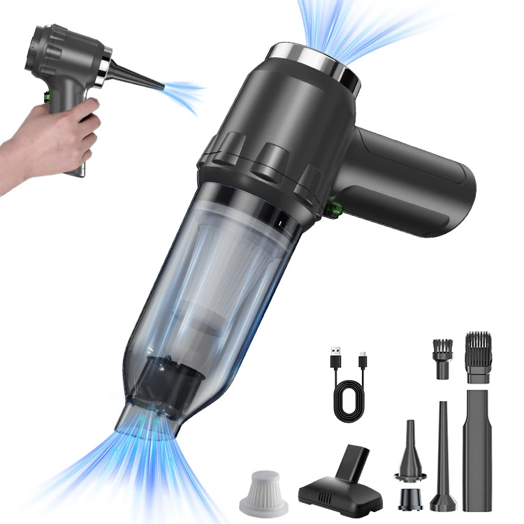 High-Suction Wireless Battery Display Car Vacuum Cleaner 2