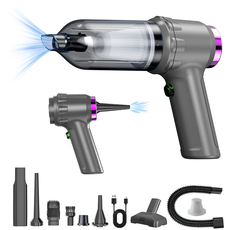 High-Suction Wireless Battery Display Car Vacuum Cleaner 3