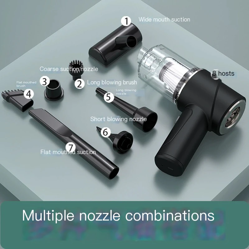 High-Power Multi-Function Vacuum & Blow Car Vacuum Cleaner 4