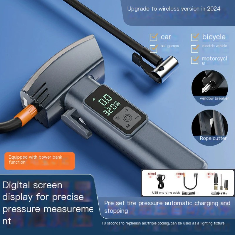 Brushless Wireless Battery Display Car Vacuum Cleaner 2