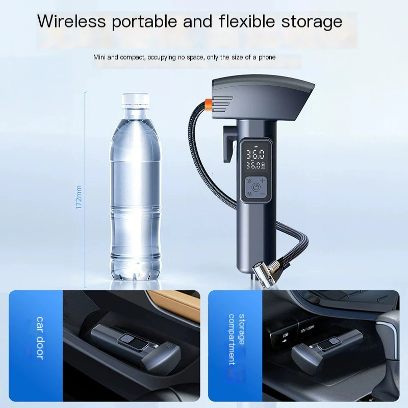 Brushless Wireless Battery Display Car Vacuum Cleaner 5