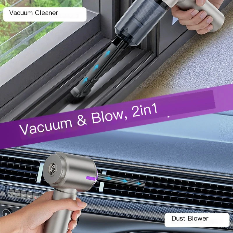 High-Power Wireless Digital Display Car Vacuum Cleaner 2