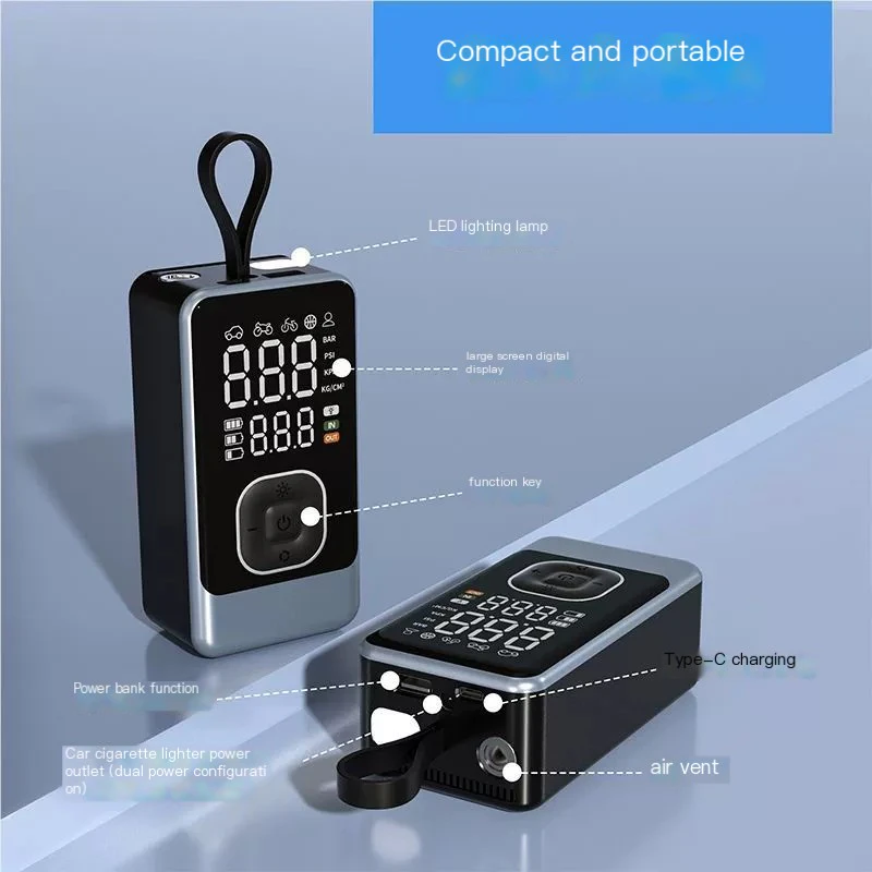 High-Power Wireless Vacuum & Blow Car Vacuum Cleaner 3