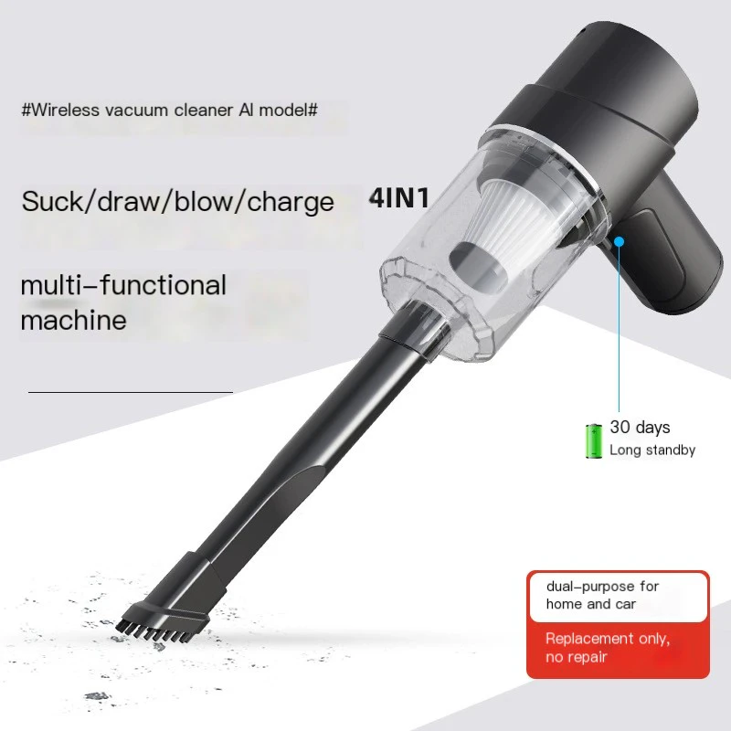 High-Power Wireless Vacuum & Blow Car Vacuum Cleaner 4