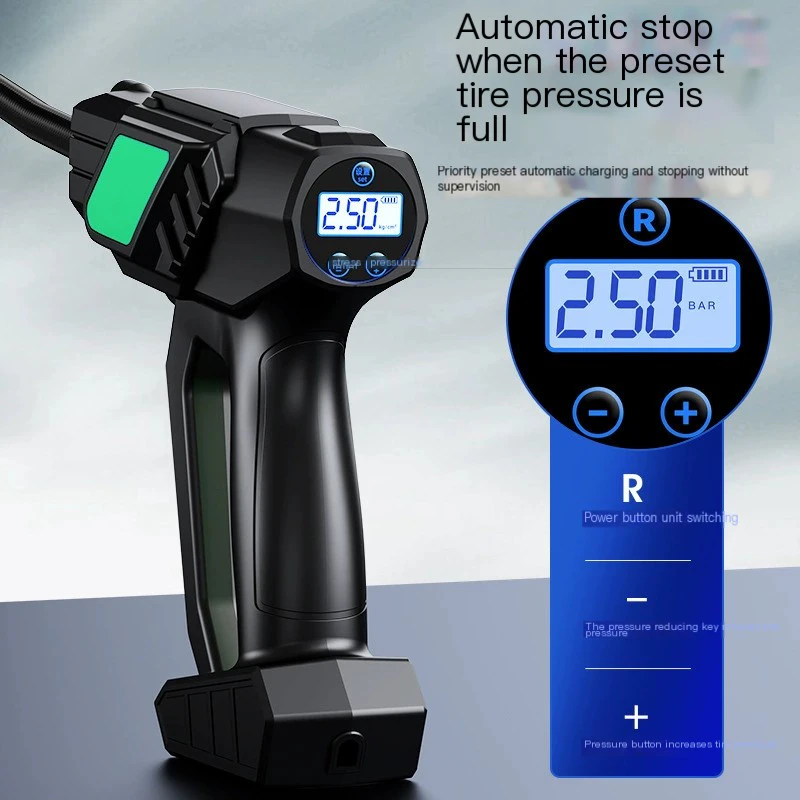 High-Power Wireless Vacuum & Blow Car Vacuum Cleaner 2