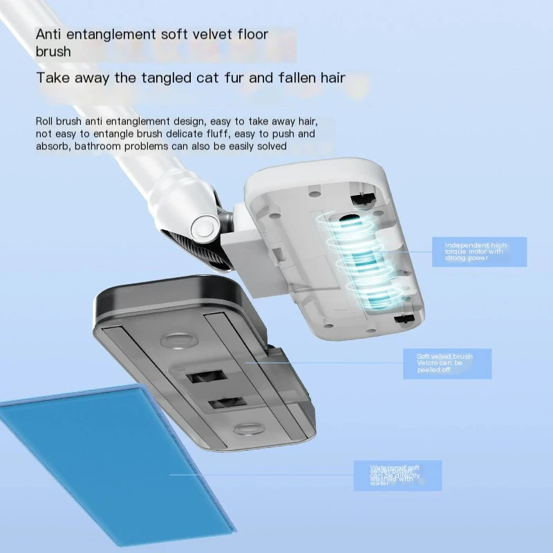 High-Suction Wireless Handheld Car Vacuum Cleaner 4