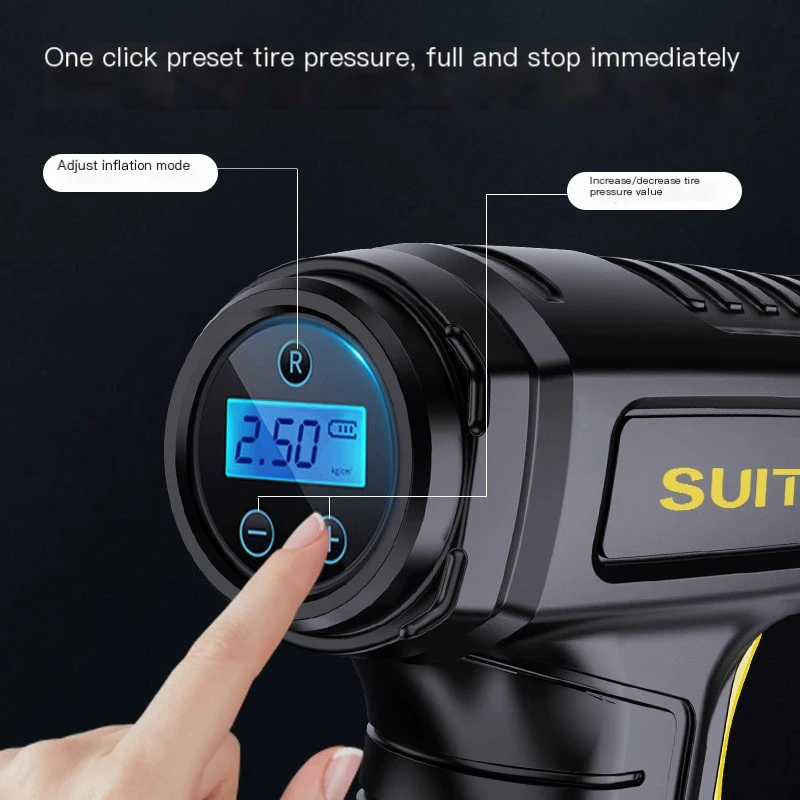 Wireless Vacuum & Blow Car Vacuum Cleaner 2