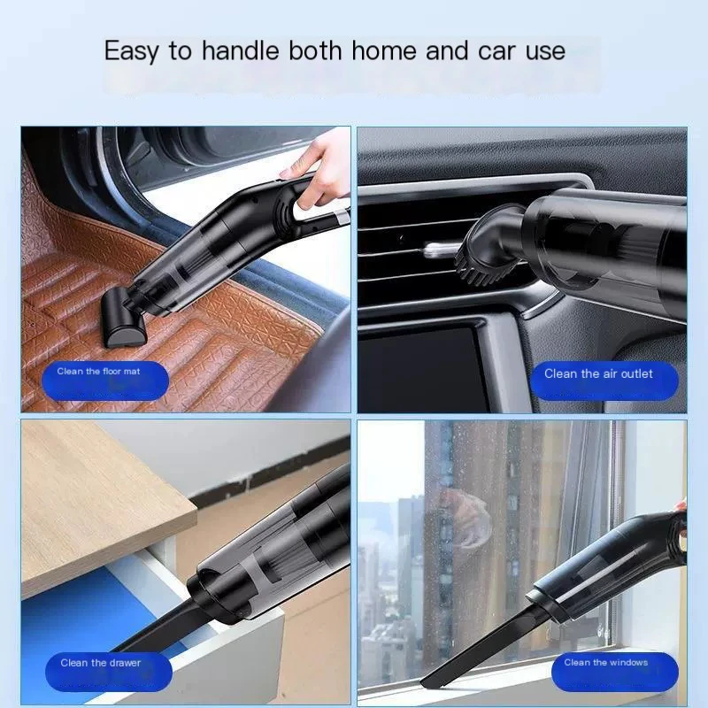 High-Suction Wireless Vacuum & Blow Car Vacuum Cleaner 2
