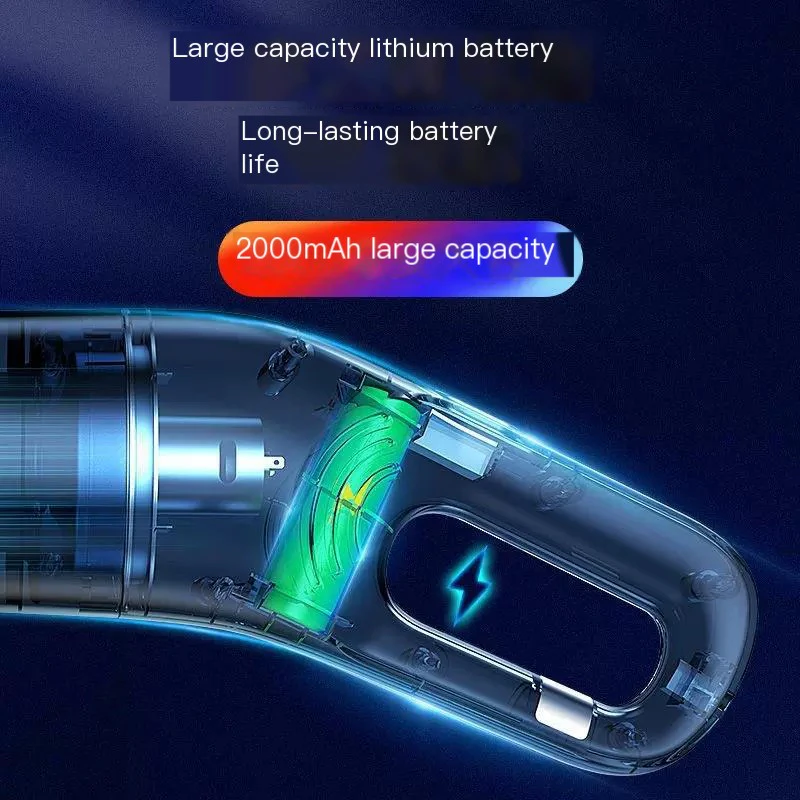 High-Suction Wireless Vacuum & Blow Car Vacuum Cleaner 3