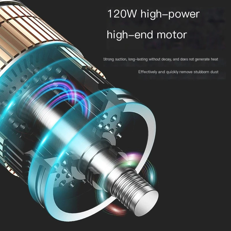 Brushless Wireless Vacuum & Blow Car Vacuum Cleaner 4