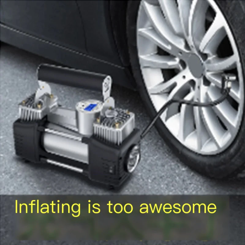 TI-002 Cordless Tire Inflator — High-Performance (OEM Support) 2