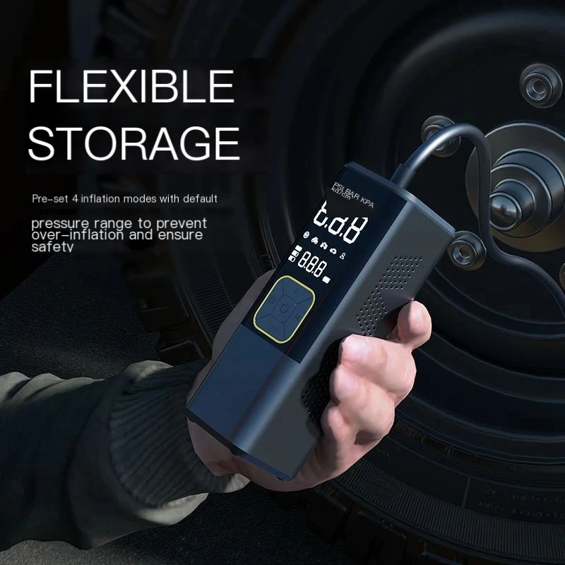 TI-008 Cordless Tire Inflator — High-Performance (OEM Support) 2