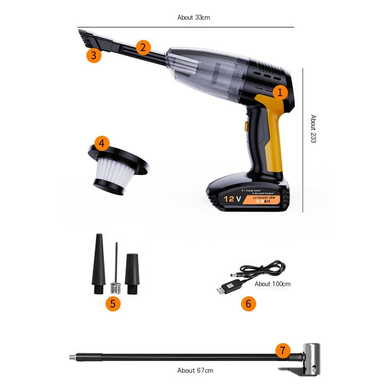 Wireless LED Tire Inflator 5