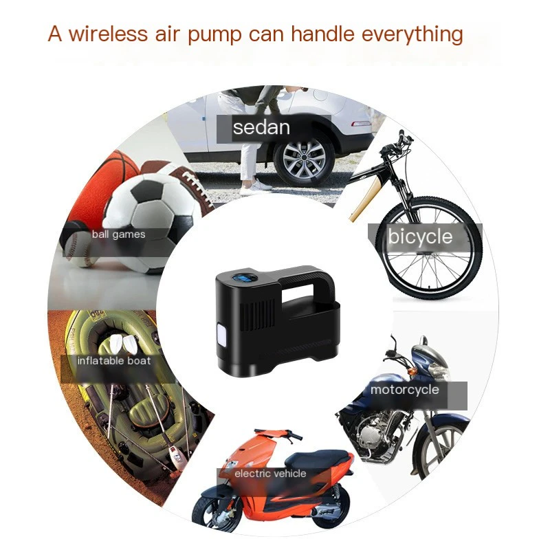 Dual-Use Portable Handheld Tire Inflator 3
