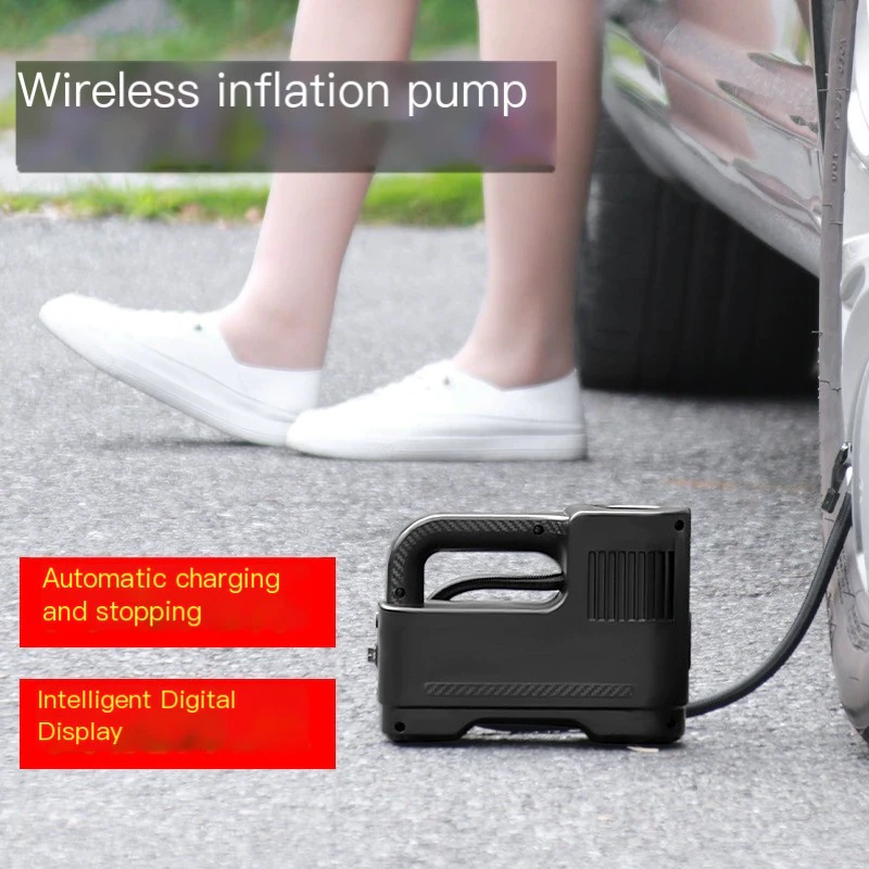Dual-Use Portable Handheld Tire Inflator 4