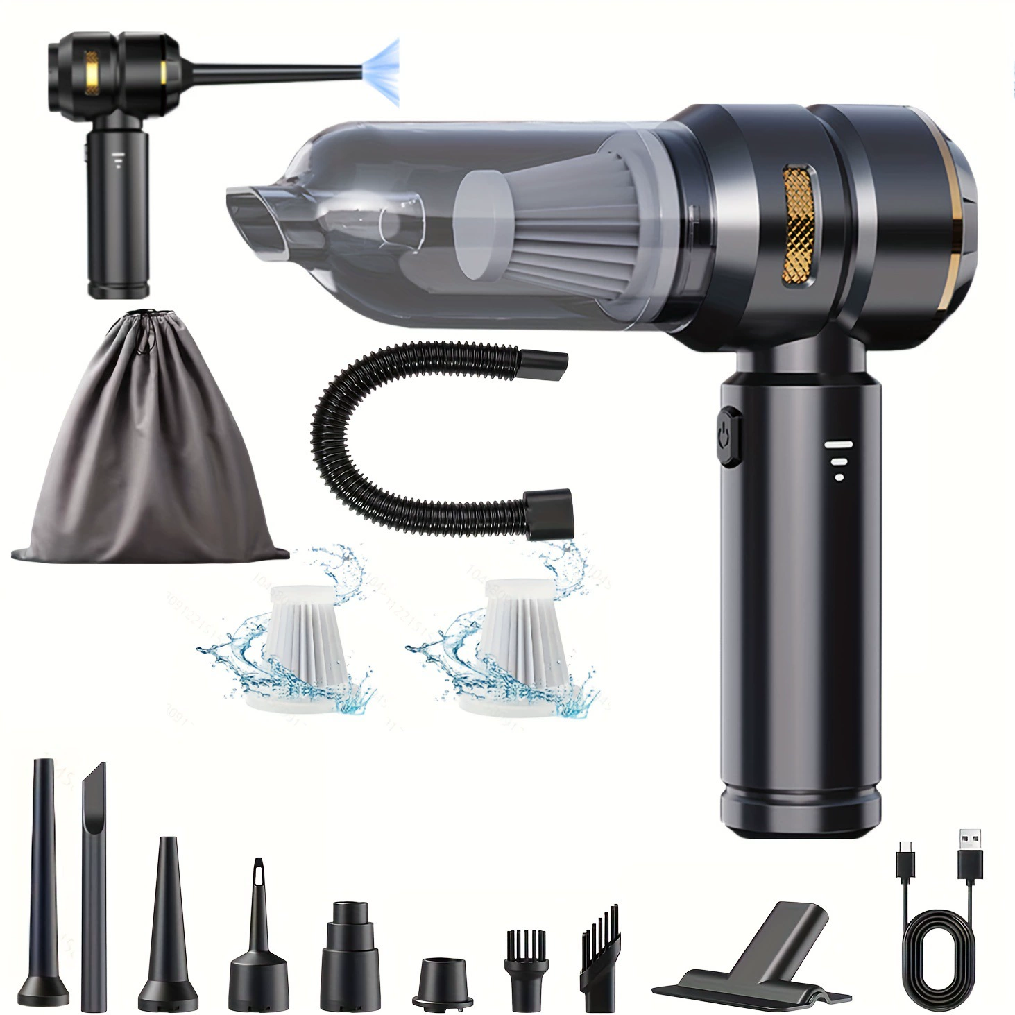 Dual-Cylinder Fast E-Bike Tire Inflator 2