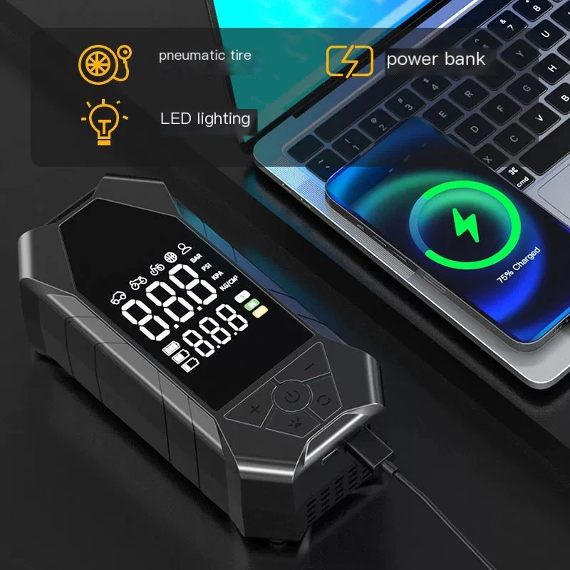 Wireless Digital Display Smart Tire Inflator 4
