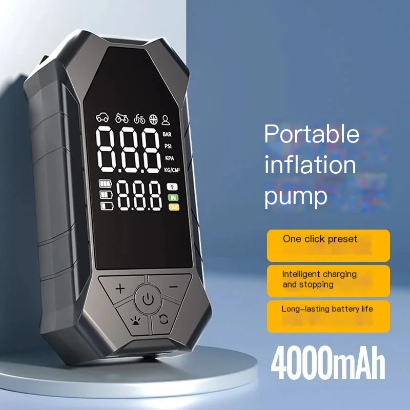 Wireless Digital Display Multi-Function Tire Inflator