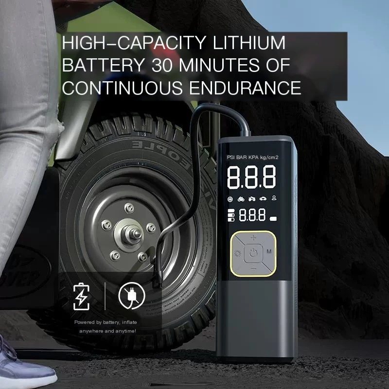 Wireless Portable Handheld Tire Inflator 3
