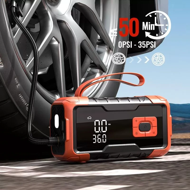 All-in-One Jump Starter & Tire Inflator Combo 4