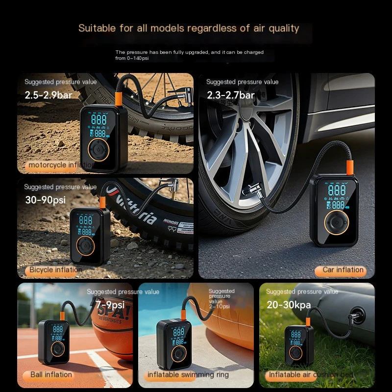 All-in-One Jump Starter & Tire Inflator Combo 3