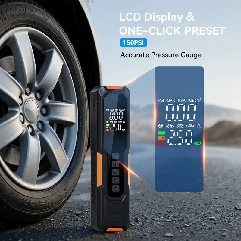 Wireless High-Pressure Tire Inflator 4