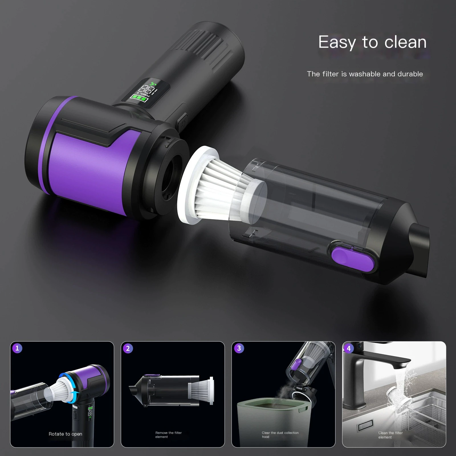 Wireless Emergency Mini Tire Inflator 4