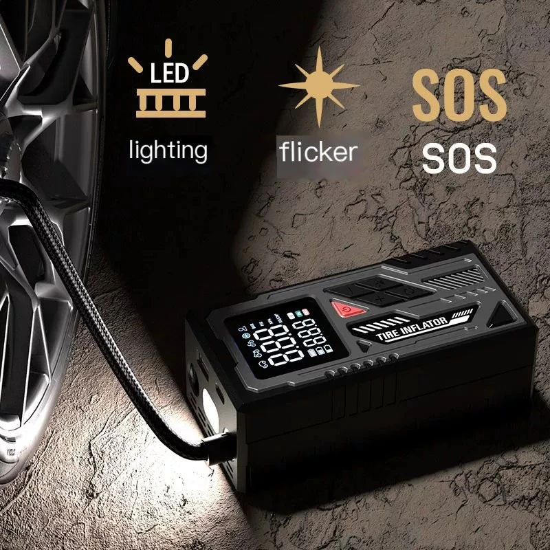 High-Power Wireless Digital Display Tire Inflator 4
