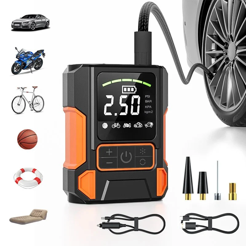 Wireless Digital Display Multi-Function Tire Inflator