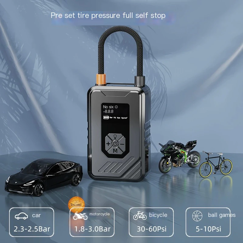Wireless Digital Display Multi-Function Tire Inflator 3