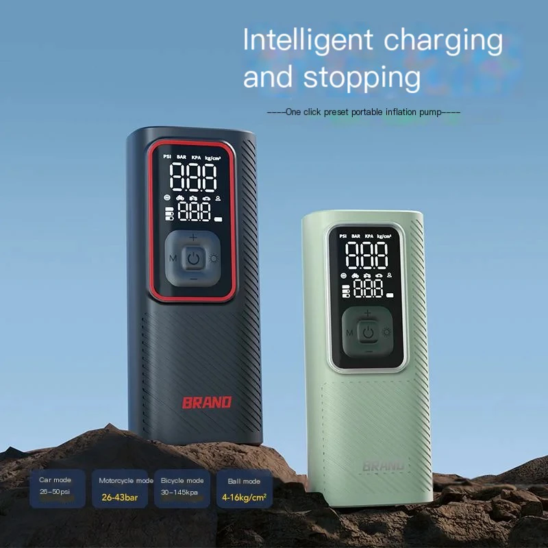 Wireless Pressure Gauge Tire Inflator