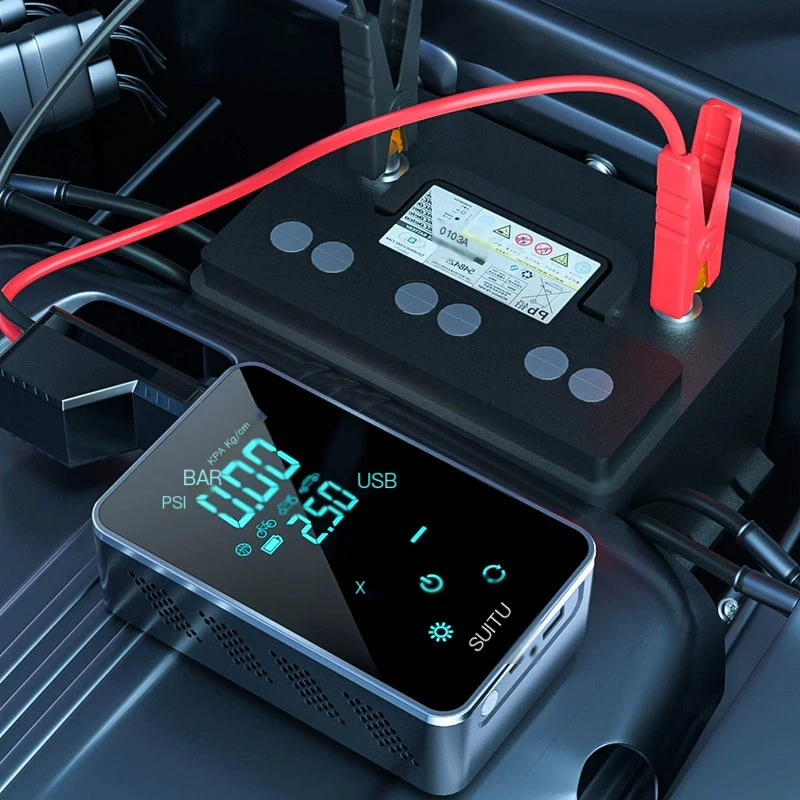 Wireless Pressure Gauge Tire Inflator 5