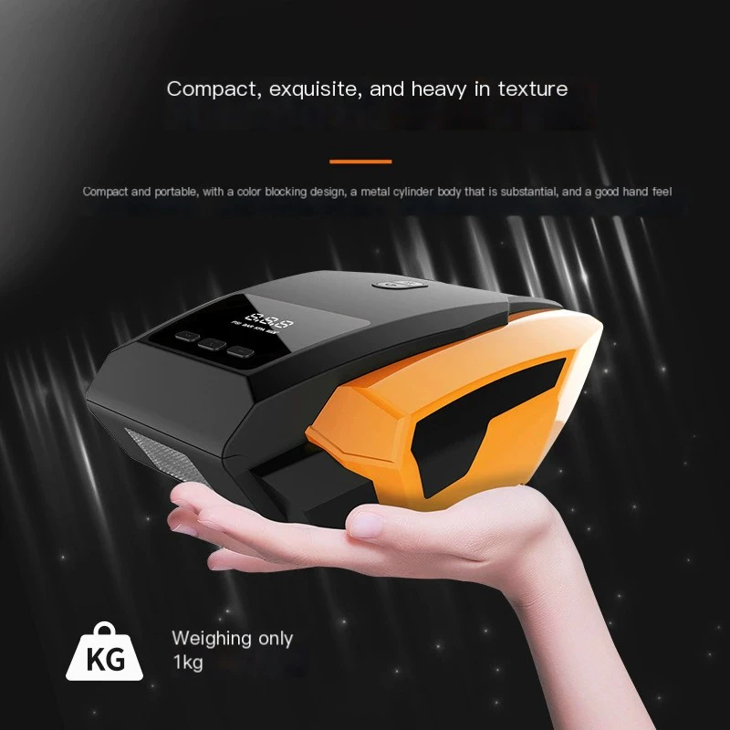 12V Digital Display Dual-Cylinder Tire Inflator 4