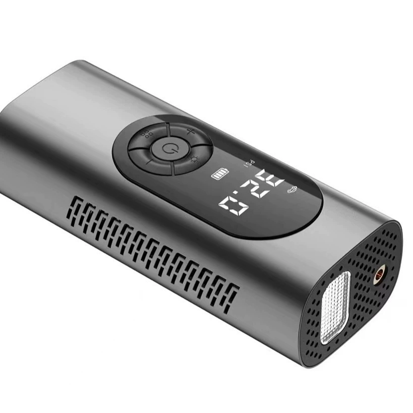 High-Power 12V Dual-Cylinder Tire Inflator 4