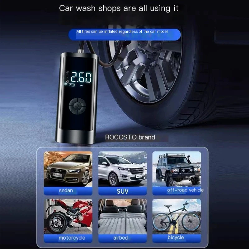 Wireless Digital Display Tire Inflator 3