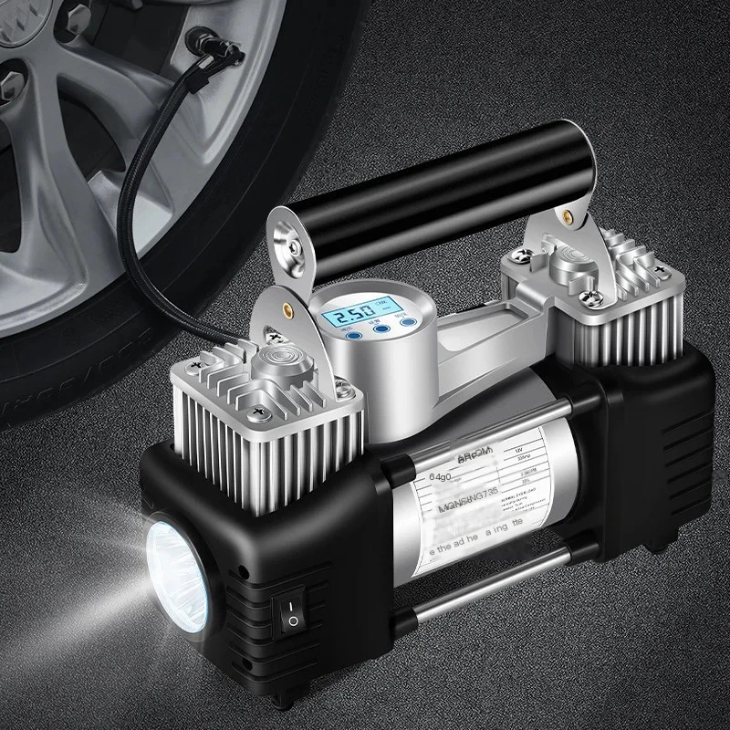 High-Power 12V Digital Display Tire Inflator