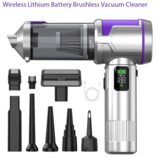 Brushless Ultra-Suction Wireless Car Vacuum Cleaner