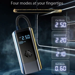 Wireless LED Tire Inflator