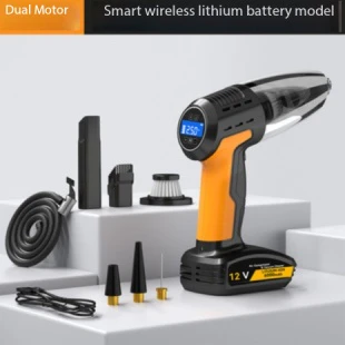 High-Power Wireless Multi-Function Car Vacuum Cleaner