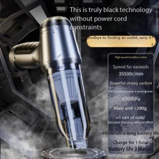 High-Power Wireless Multi-Function Car Vacuum Cleaner