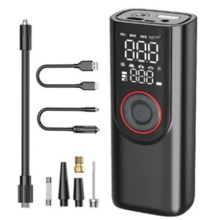 Dual-Use Portable Handheld Tire Inflator