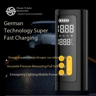 Wireless Digital Display Multi-Function Tire Inflator