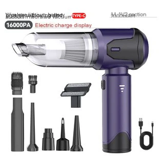 Brushless Wireless Battery Display Car Vacuum Cleaner