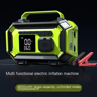 12V All-in-One Jump Starter & Tire Inflator Combo