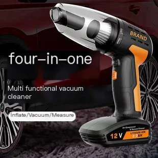 High-Power Wireless 4-in-1 Car Vacuum Cleaner