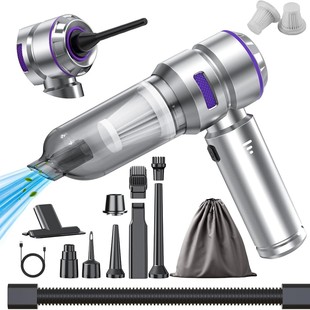 High-Power High-Suction Wireless Car Vacuum Cleaner