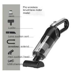 High-Power Wireless Dual-Use Car Vacuum Cleaner